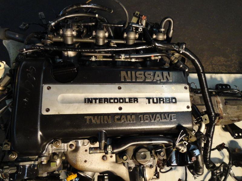 Jdm nissan 240sx silvia s13 sr20det  engine 5speed rwd transmission ecu, wiring