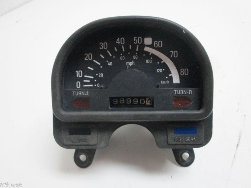 Yamaha 1982 sr250 sr 250 exciter instrument gauges speedo speedometer