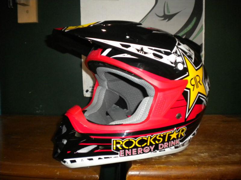 Rockstar dirtbike helmet