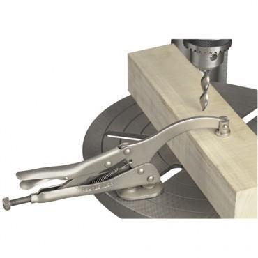 New- 9 inch drill press locking clamp vise -