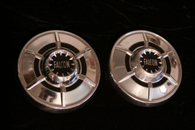 Set of 2 ford falcon center hub caps hubcaps cover 62 64 65