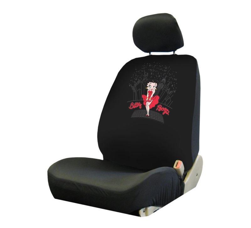 Plasticolor 008652r01 betty boop low back seat cover