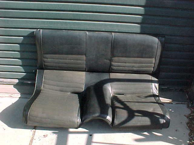 Vintage 60's/70's ford mustang fast back rear seat look nice