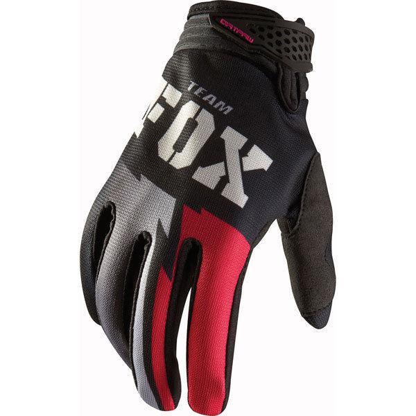 Black/pink s fox racing dirtpaw girl's gloves 2013 model