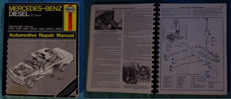 Mercedes benz w123 diesel series haynes do it yourself technical assistant