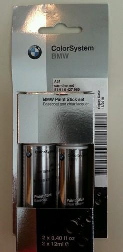 New bmw a61 carmine red touch up paint 51 91 0 427 960