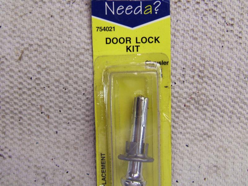Door lock button chrysler chrome (new) needa?