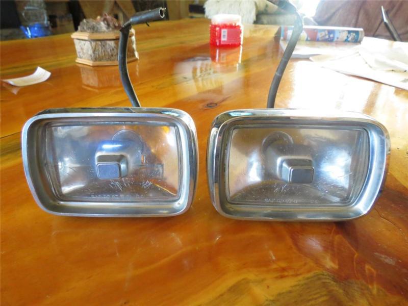 Set of 1967 plymouth barracuda turn signals in very good driver shape.