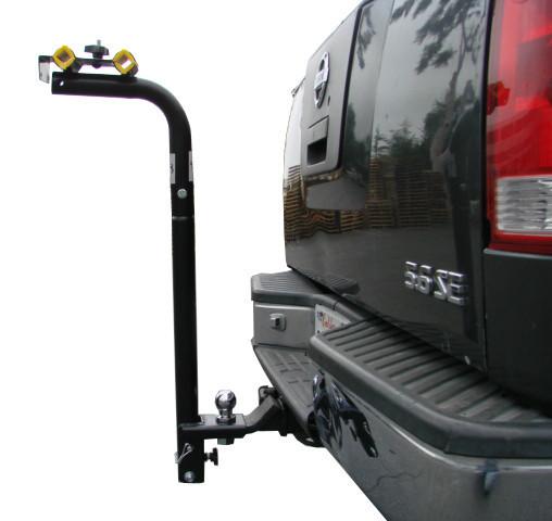 2 bike swing down hitch mount carrier bicycle rack pick-up rv truck trailer suv