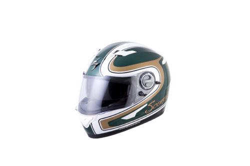 Scorpion exo-500 heritage full-face helmet green
