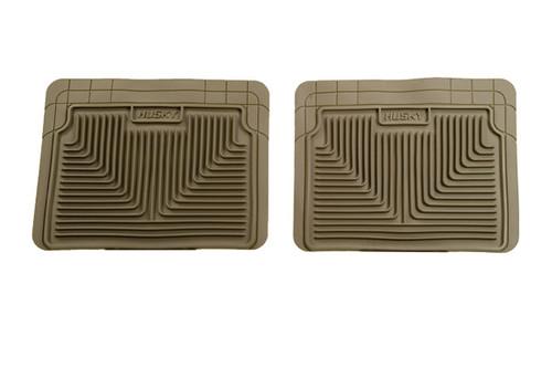 Husky liners 52023 01-03 acura cl tan custom floor mats rear set 2nd row