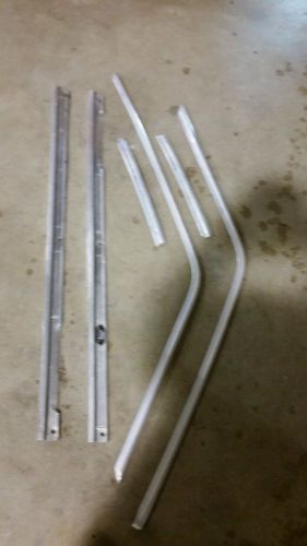 1972 chevy vega gt door window frame moldings and sill plates