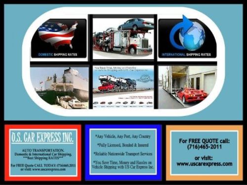 Car shipping best rates!!! auto transport nationwide &amp; worldwide!!! free quotes!