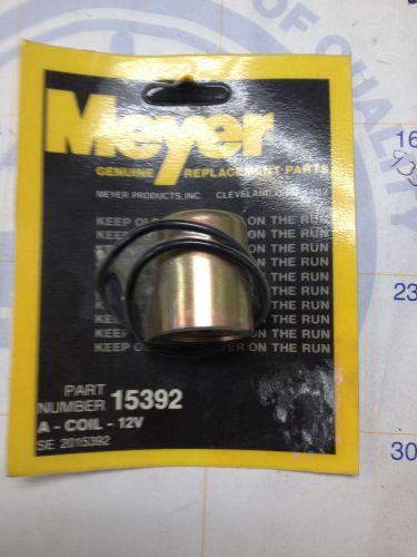 Meyer snow plow 3/8&#034; a solenoid / coil meyer # 15392 stock # 1306016