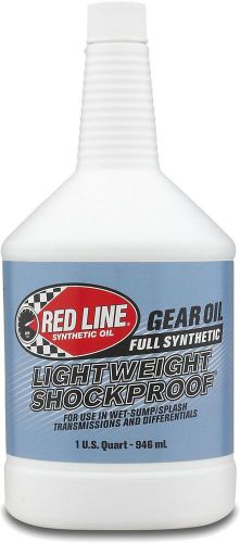 Red line lightweight shockproof gear oil 1 qt