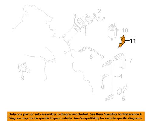 Subaru oem 95-97 impreza 1.8l-h4 emission-vapor canister bracket 42026fa160