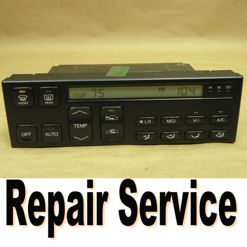 Repair service 1990 1991 1992 lexus ls400 ls 400 a/c heater climate control lcd