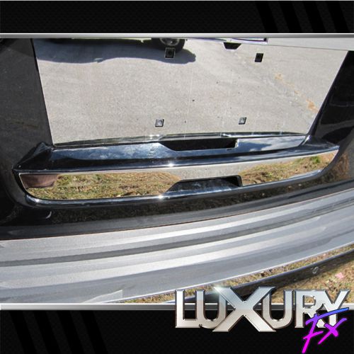 1pc. luxury fx stainless rear hatch handle bar trim for 2015-2016 chevy suburban