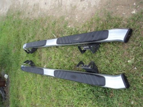 09 - 14 ford f150 super crew factory chrome oe 526k running boards steps