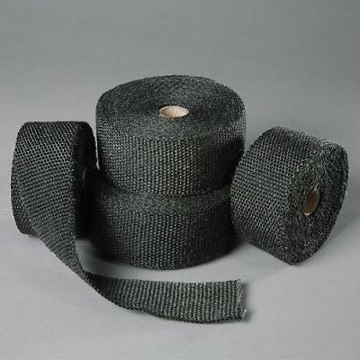 Hooked on products hp001-100 high temperature resistant black exhaust wrap-100ft