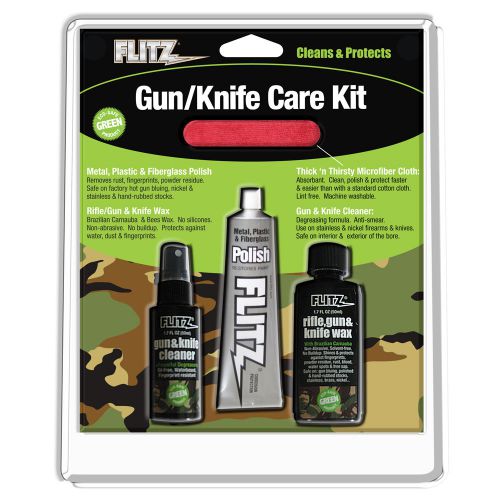 Flitz knife &amp; gun care kit -kg 41501
