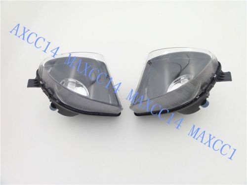 Pair front bumper driving fog light lamps for 2010-2013 bmw 5 series f10 f18