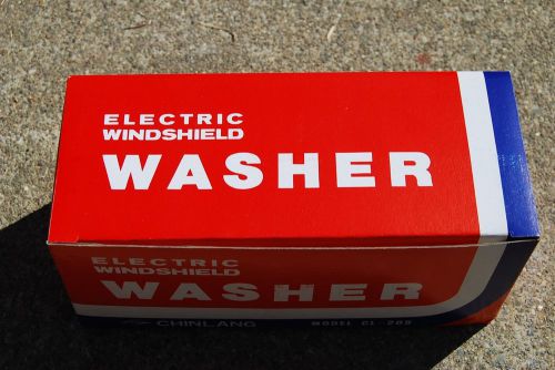+ universal 12 volt windscreen washer (bag) kit - usa