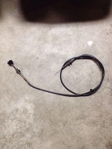 Vw rabbit diesel truck cold start cable and knob