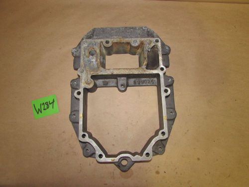 Omc 1995 turbojet 115 powerhead gearbox adapter plate 339925 exhaust cooling 90