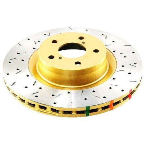 Dba (4748xs) 4000 series drilled and slotted disc brake rotor, front