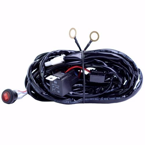 Mictuning on-off waterproof switch hd 300w wiring harness 40amp relay 1 leg
