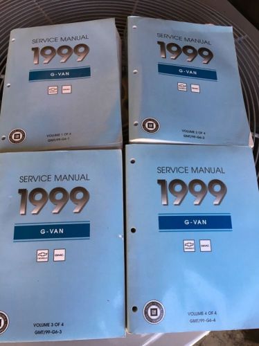 1999 chevrolet / gmc g-van service manual