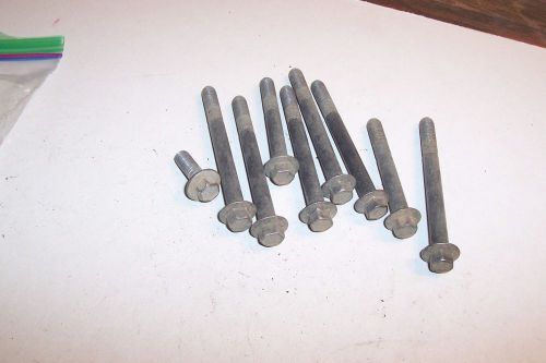 Pontiac fiero lower intake manifold bolts