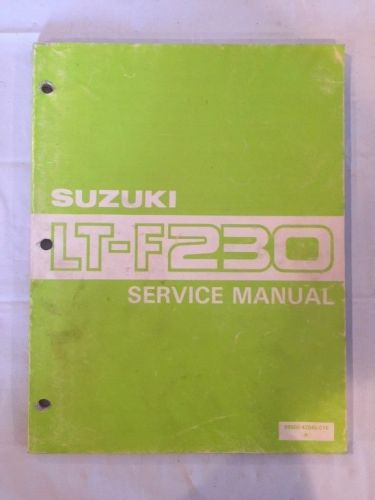 Suzuki ltf230 service manual