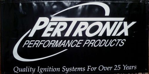 Pertronix ignition racing banner vinyl 4 foot x 2 foot size new garage trailer