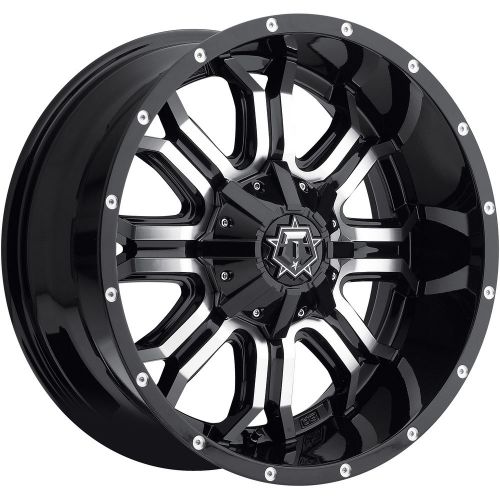 18x9 black machined tis 535mb 5x4.5 &amp; 5x5 +10 wheels 35x12.50r18lt tires