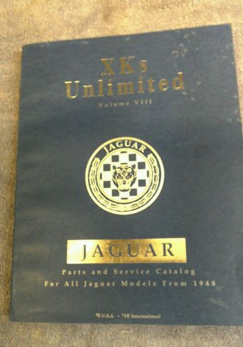 Xk&#039;s unlimited catalog vol. 8 parts for jaguar models from 1948, copyright 1990