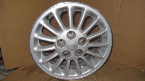 1999 2000 2001 pontiac grand am 16&#034; aluminum 15-spoke silver wheel rim #6534  gm