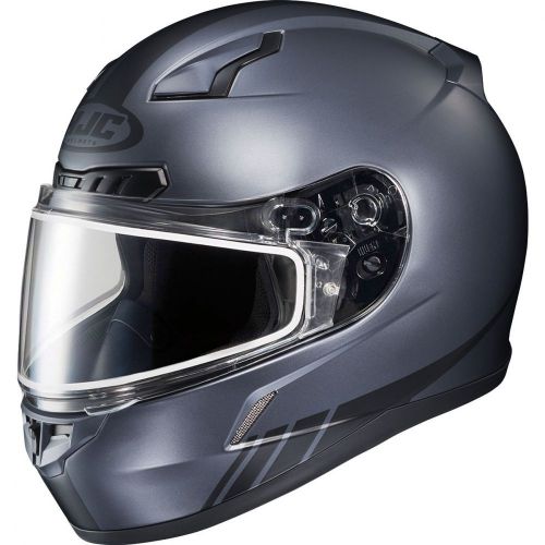 2016 hjc cl-17  streamline snowmobile/motorcycle gray helmet-3xl-4xl-5xl - new