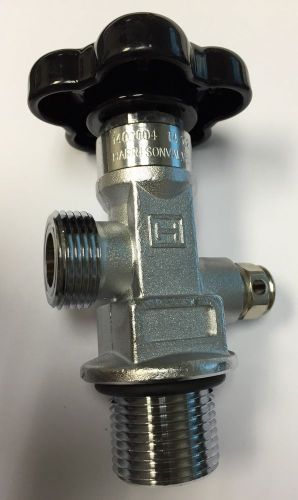Cga660 nitrous oxide high flow bottle valve - brand new!