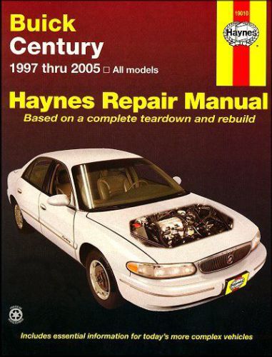 Buick century repair manual 1997-2005