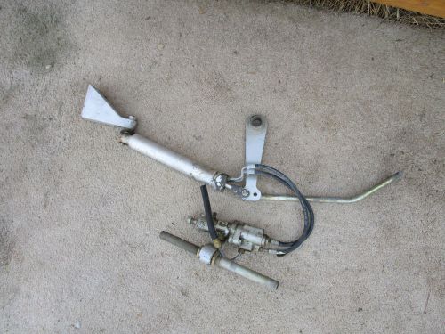 Vintage omc stringer stern drive power steering actuator and cylinder lqqk!
