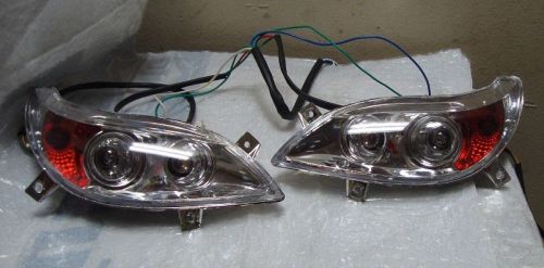 Headlights for 110cc mini hummer 2 atv  3 bulbs