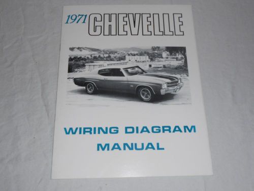 1971 chevelle wiring diagram manual