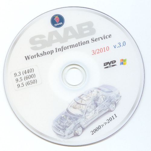 Saab 9.3 - 9.5 wis workshop service manual , repair guide , 1998 &gt;&gt;&gt; 2011