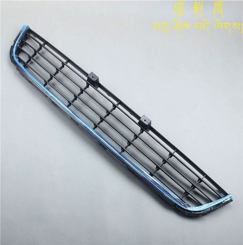 Bumper center lower grille grid fit vw golf mk6 2010-13 with chrome 5k0 853 677a