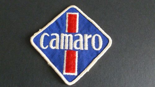 Camaro patch diamond embroidered old beautiful original vintage