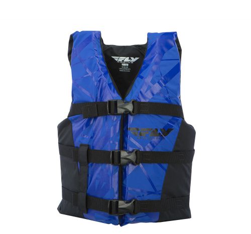 Fly racing youth vest life vest black/blue os
