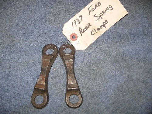 1937 ford rear spring clamps/ saddle