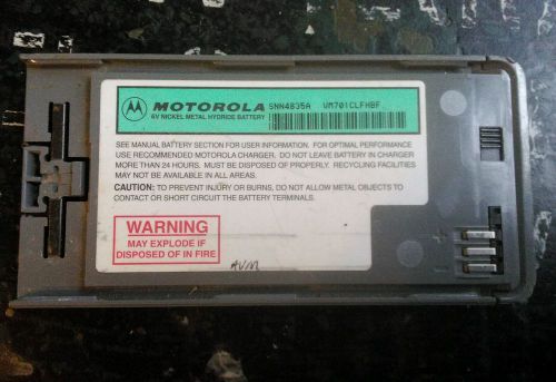 Motorola 6v nickel - metal hydride vtg phone battery  snn4835a vm701clfhbf